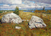 Солнечный день. Карелия. 50х70 х.м. 2009 г.