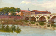 Тулуза. Pont Neuf. 20х30. х.к.м. 2008 г.